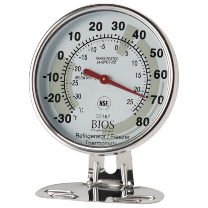 Bios Fridge & Freezer Thermometer, 3” Dial (DT167)