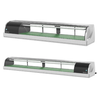 Hoshizaki S/S Countertop Refrigerated Display Cases with LED Lights (HNC)