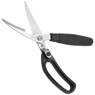Winco Poultry Shears, Soft Polypropylene Handle, Stainless Steel (KS02)