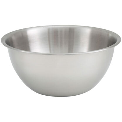 Winco Heavy-Duty Deep Stainless Steel Mixing Bowls, 0.6 mm (MXBH)