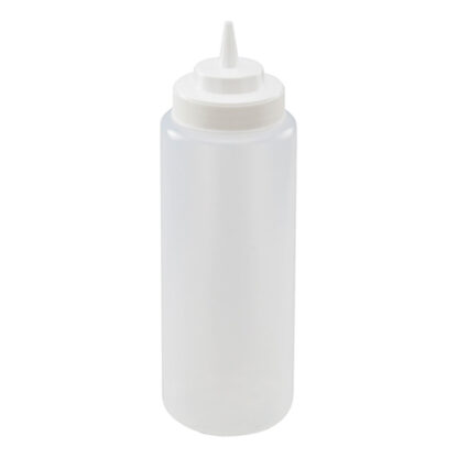 Wide Squeeze Bottle, Clear