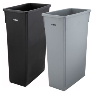 Winco 23 Gallon Slender Trash Cans (PTC23)