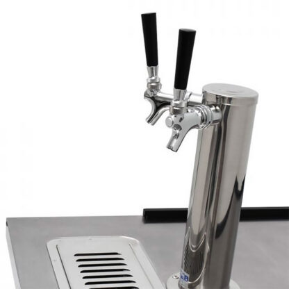 Turbo Air Super Deluxe Beer Dispenser, 1 Swing Door, Stainless Exterior (TBD-1SDD-N6)
