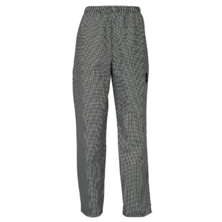 Winco Chef Pants, Houndstooth, Large (UNF4KL)