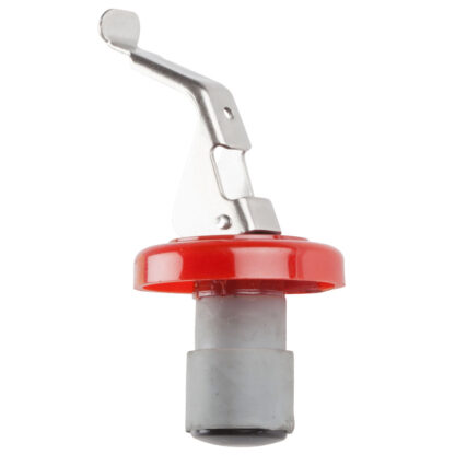 Winco Wine Bottle Stopper, Red Collar (WBSR)