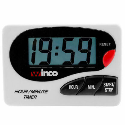 Winco Large LCD Digital Timer, Hour/Minute (TIM85D)