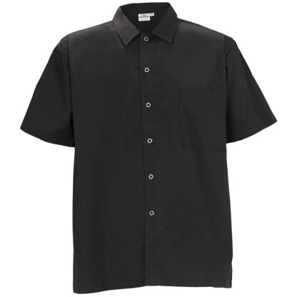 Chef Shirt, Black (UNF1K)