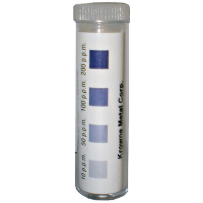 Krowne Chlorine Test Strips with Color-Coded Chart (25123)