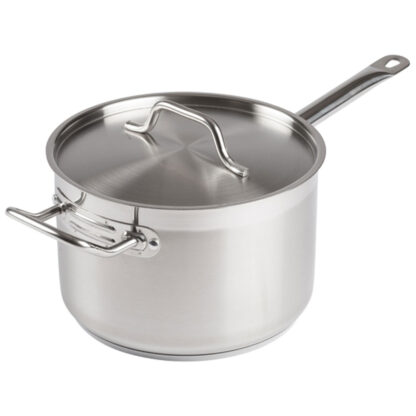 Winco Stainless Steel Stainless Steel Sauce Pans with Lid (SSSP)