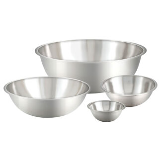 Winco Mixing Bowls, Economy, Stainless Steel (MXB)