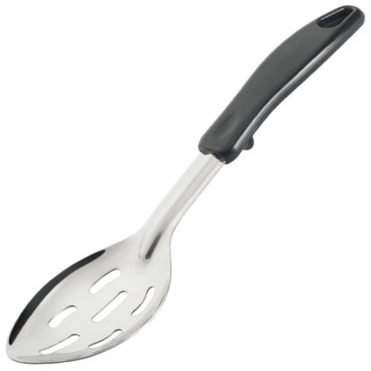 Winco Basting Spoons, Slotted, Polypropylene Handle with Stop-Hook (BHSP)