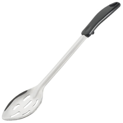 Winco Basting Spoons, Slotted, Polypropylene Handle with Stop-Hook (BHSP)
