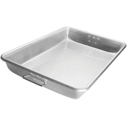 Winco Bake/Roast Pan with Handles, Aluminum, 17.75" x 25.75" (ALRP1826H)