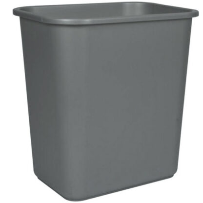 Soft Wastebasket, 26L, Gray (9756GRY)