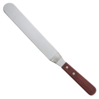 Winco Spatulas with Offset, Wooden Handles (TOS)
