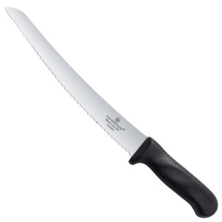 Victorinox Fibrox® Pro Bread Knife, Serrated Edge, 10" Curved Blade (7.6058.17)