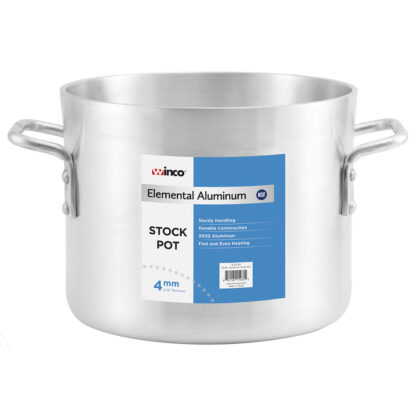 Winco Elemental Aluminum Stock Pots, 4mm (ALST)