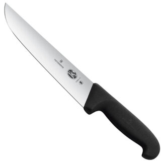 Victorinox Fibrox® Pro Churrasco Slicing Knife, 8" Straight Edge Blade (5.5203.20)