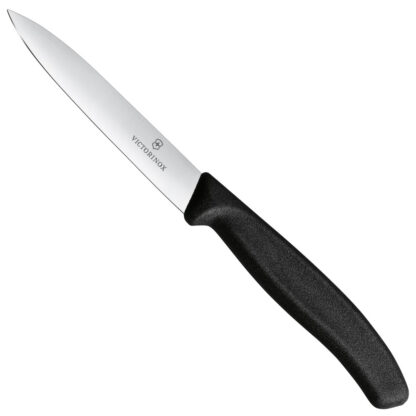 Victorinox Paring Knife, Straight Edge, 4" Spear Point Blade (6.7703)