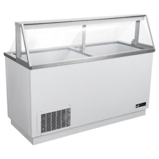 EFI 12‑Tub Ice Cream Dipping Display Freezer, 67.75" Width (FICDC‑68)