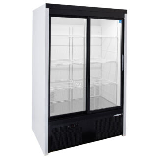 Habco 35.9 cu. ft. Two Sliding Glass Door Display Cooler, White Exterior (SE40EHC)