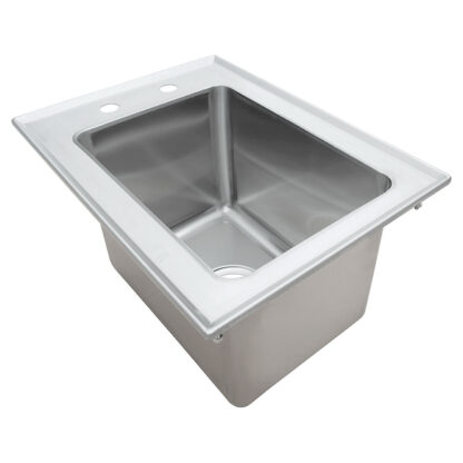 EFI Drop-In Sink, Stainless Steel, 10" Bowl Depth (SIHD819-10)