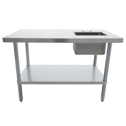 EFI S/S Work Tables with Sink Right