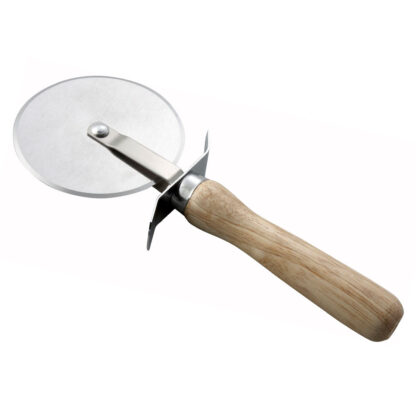 Winco 4" Wheel Pizza Cutter with Wooden Handle (PWC-4)