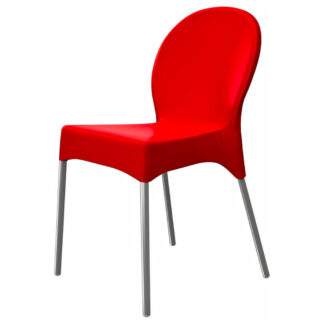 Tarrison Diana Side Chair, Red (ASDIANRED)
