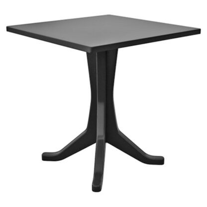Tarrison Ponente Square Table, Black (ATPONEANT)