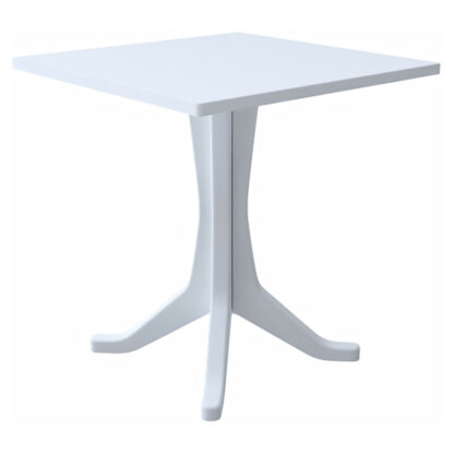 Tarrison Ponente Square Table, White (ATPONEWHT)