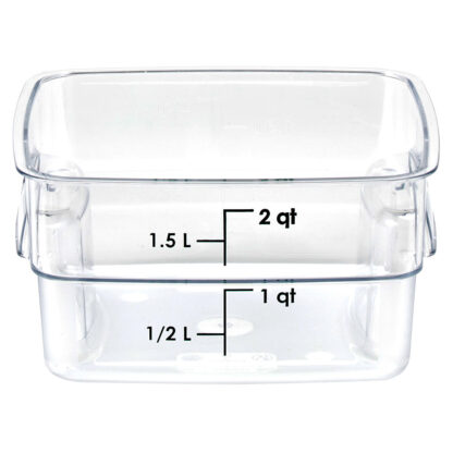 Cambro 2 qt. FreshPro Container, Clear (2SFSPROCW)