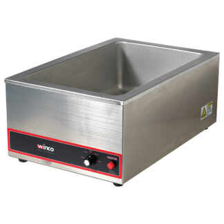 Winco Electric Food Warmer, 1200W, Fits 20"x12" Pan (FW-S500)
