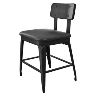 Tarrison Cedric Side Chair, Black (ISG0801UBLBL)