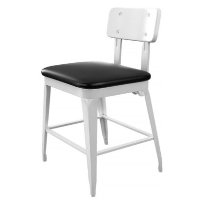 Tarrison Cedric Side Chair, White (ISG0801UWHBL)