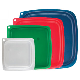 Cambro CamSquare FreshPro Easy Seal Covers, Translucent (SFCFPPP)