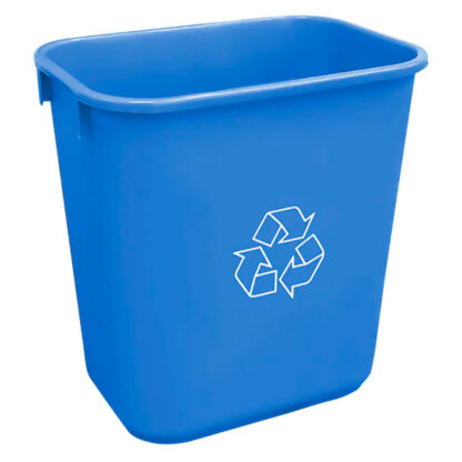 Globe Soft Recycling Basket, 26L (9756BLU)
